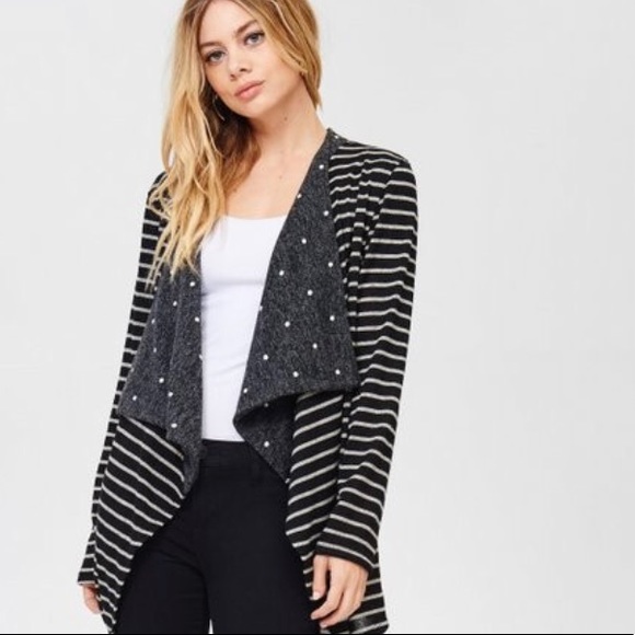 ❗️Last 1! SMALL Striped polka dot lining sweater - Picture 4 of 8